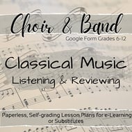 Classical Music - Listening & Reviewing Digital File Digital Resources cover